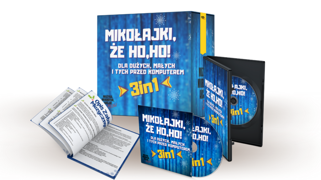 MIKOŁAJKI, ŻE HO, HO! - Zestaw zabaw, quizów i choreografii świątecznych