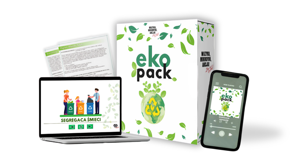 EKO PACK - Zestaw mixów i gier ekranowych na imprezy o tematyce eko