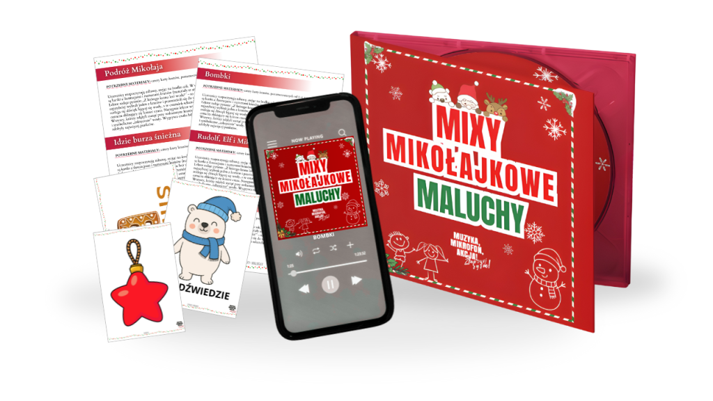MIXY MIKOŁAJKOWE MALUCHY - Zestaw mixów na mikołajki dla przedszkolaków